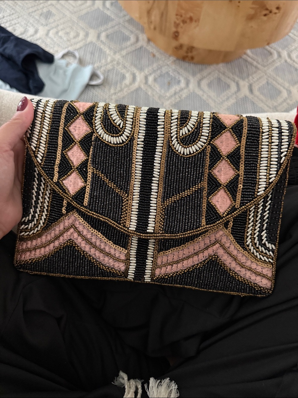 Beaded Clutch